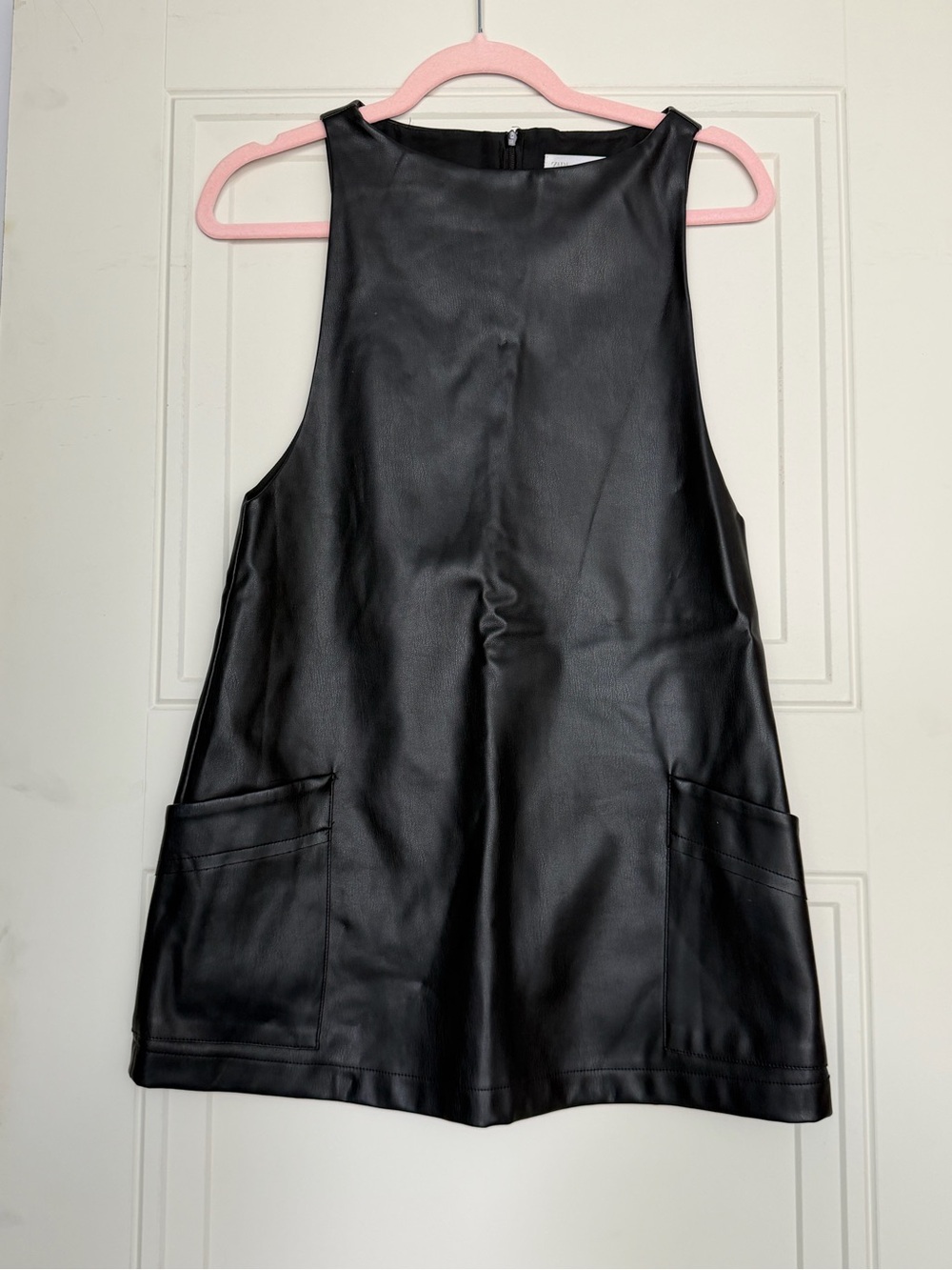 Zara Girls Faux Leather Dress/Jumper